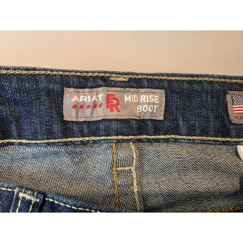 Ariat Work Womens Flame Resistant  Mid Rise Stretch Boot Cut 33R CAT2  NWT - Picture 4 of 16